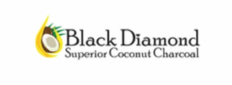 BLACK DIAMOND SUPERIOR COCONUT CHARCOAL Logo (USPTO, 06.06.2017)