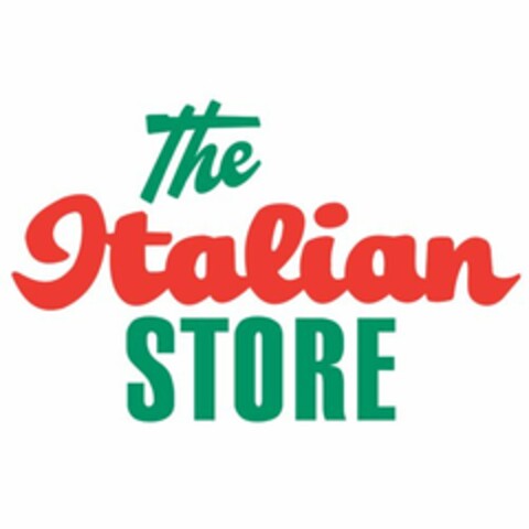 THE ITALIAN STORE Logo (USPTO, 09/19/2017)