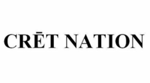 CRET NATION Logo (USPTO, 02.10.2017)
