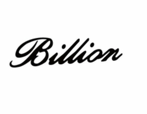 BILLION Logo (USPTO, 21.11.2017)