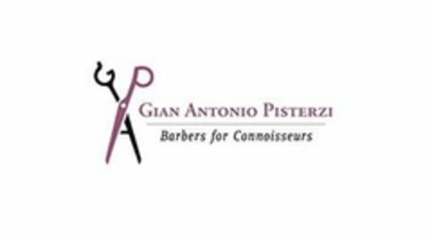 GIAN ANTONIO PISTERZI BARBERS FOR CONNOISSEURS Logo (USPTO, 08.01.2018)