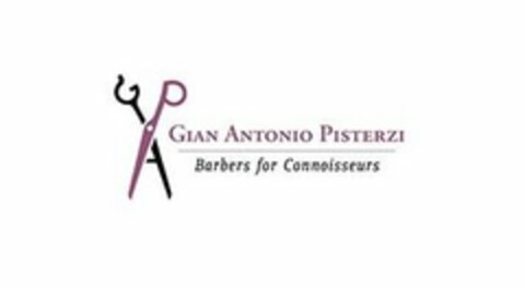 GIAN ANTONIO PISTERZI BARBERS FOR CONNOISSEURS Logo (USPTO, 01/08/2018)