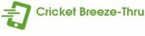 CRICKET BREEZE-THRU Logo (USPTO, 01/22/2018)