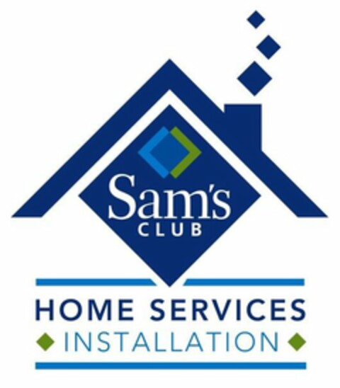 SAM'S CLUB HOME SERVICES INSTALLATION Logo (USPTO, 30.01.2018)