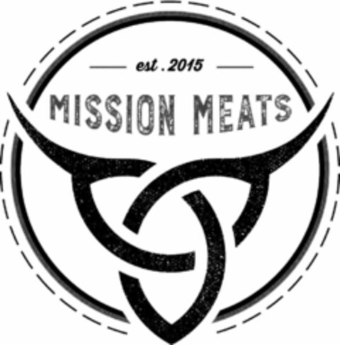 EST. 2015 MISSION MEATS Logo (USPTO, 08.03.2018)