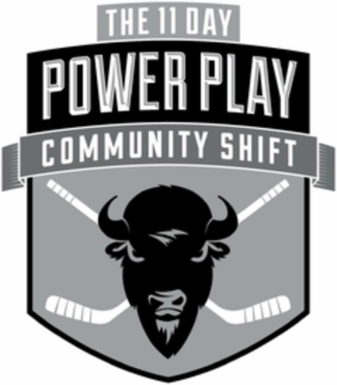 THE 11 DAY POWER PLAY COMMUNITY SHIFT Logo (USPTO, 15.03.2018)