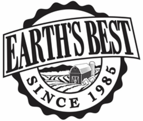 EARTH'S BEST SINCE 1985 Logo (USPTO, 08/14/2018)