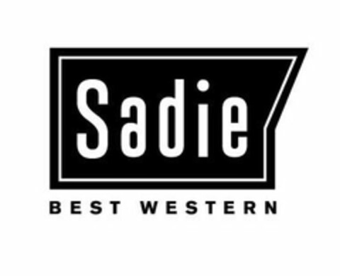 SADIE BEST WESTERN Logo (USPTO, 28.09.2018)