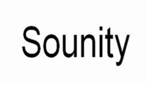 SOUNITY Logo (USPTO, 12.01.2019)
