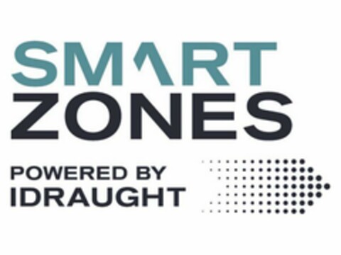 SMART ZONES POWERED BY IDRAUGHT Logo (USPTO, 26.04.2019)