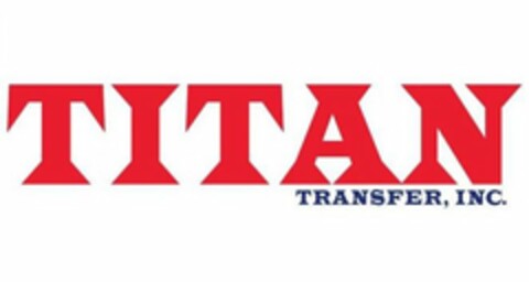 TITAN TRANSFER, INC. Logo (USPTO, 05.02.2020)