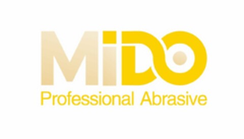 MIDO PROFESSIONAL ABRASIVE Logo (USPTO, 20.02.2020)