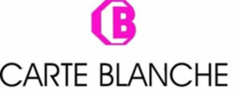 CB CARTE BLANCHE Logo (USPTO, 05/19/2020)