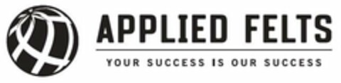 APPLIED FELTS YOUR SUCCESS IS OUR SUCCESS Logo (USPTO, 06/08/2020)