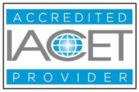 IACET ACCREDITED PROVIDER Logo (USPTO, 12.08.2020)