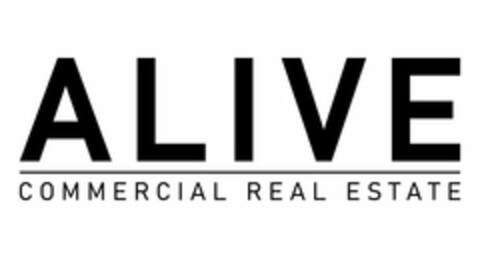 ALIVE COMMERCIAL REAL ESTATE Logo (USPTO, 04.09.2020)