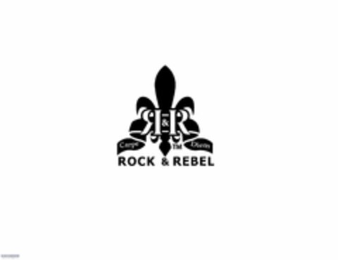 R & R CARPE DIEM ROCK & REBEL Logo (USPTO, 01/18/2009)