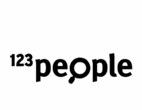 123PEOPLE Logo (USPTO, 02/25/2009)