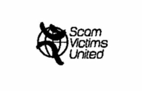 SCAM VICTIMS UNITED Logo (USPTO, 03/13/2009)