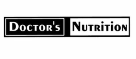 DOCTOR'S NUTRITION Logo (USPTO, 07/13/2009)