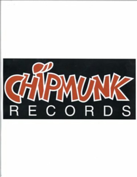 CHIPMUNK RECORDS Logo (USPTO, 11.09.2009)