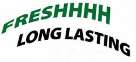 FRESHHHH LONG LASTING Logo (USPTO, 11.12.2009)