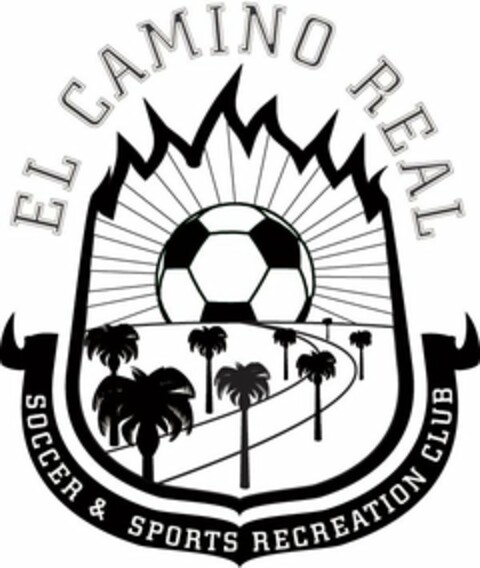 EL CAMINO REAL SOCCER & SPORTS RECREATION CLUB Logo (USPTO, 10.02.2010)