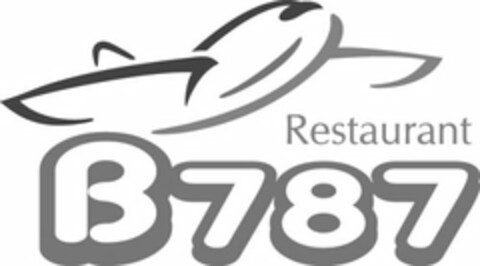 RESTAURANT B787 Logo (USPTO, 11.02.2010)