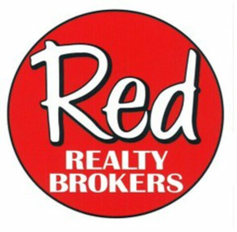 RED REALTY BROKERS Logo (USPTO, 10/15/2010)