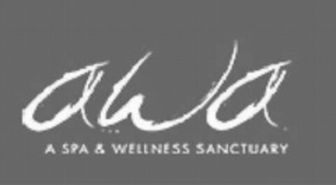 AWA A SPA & WELLNESS SANCTUARY Logo (USPTO, 03/01/2011)