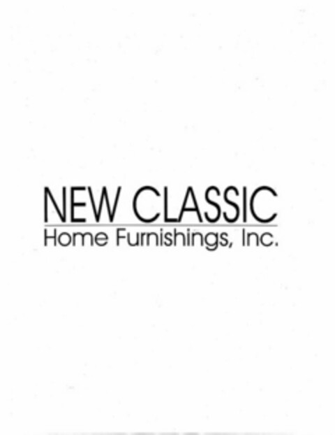 NEW CLASSIC HOME FURNISHINGS, INC. Logo (USPTO, 05.08.2011)