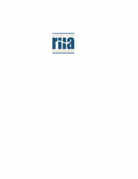 RETIREMENT INCOME INDUSTRY ASSOCIATION RIIA Logo (USPTO, 24.10.2011)