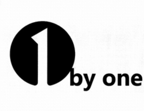 1 BY ONE Logo (USPTO, 31.05.2013)