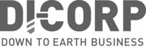 DI-CORP DOWN TO EARTH BUSINESS Logo (USPTO, 25.06.2013)