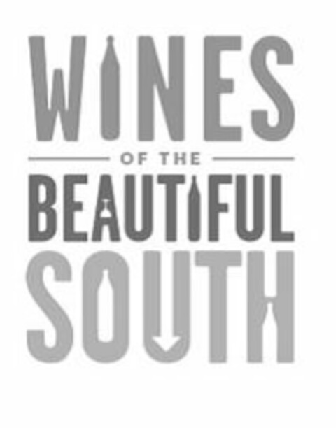 WINES OF THE BEAUTIFUL SOUTH Logo (USPTO, 10/18/2013)