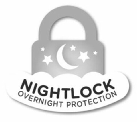 NIGHTLOCK OVERNIGHT PROTECTION Logo (USPTO, 12/03/2013)