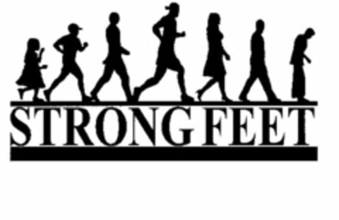 STRONG FEET Logo (USPTO, 30.07.2014)