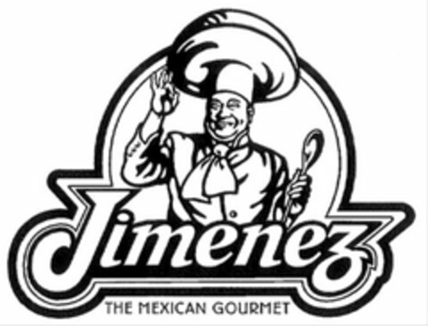 JIMENEZ THE MEXICAN GOURMET Logo (USPTO, 24.09.2014)