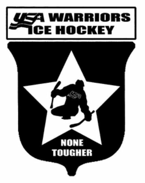 USA WARRIORS ICE HOCKEY NONE TOUGHER Logo (USPTO, 23.12.2014)