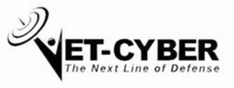 VET-CYBER THE NEXT LINE OF DEFENSE Logo (USPTO, 09.02.2015)