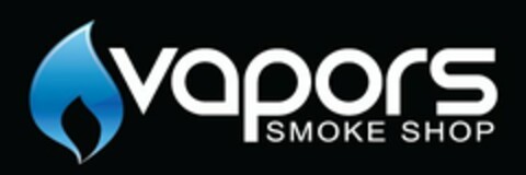 VAPORS SMOKE SHOP Logo (USPTO, 08.05.2015)