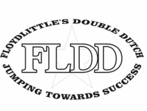 FLDD FLOYDLITTLE'S DOUBLE DUTCH JUMPING TOWARDS SUCCESS Logo (USPTO, 05/18/2015)