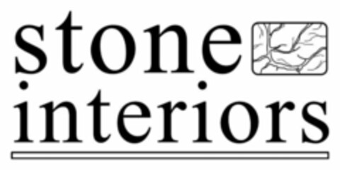 STONE INTERIORS Logo (USPTO, 23.06.2015)