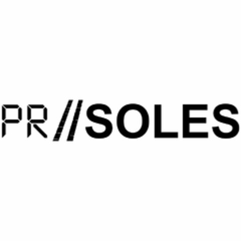 PR SOLES Logo (USPTO, 29.06.2015)