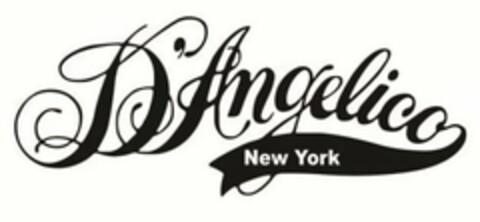 D'ANGELICO NEW YORK Logo (USPTO, 09/08/2015)