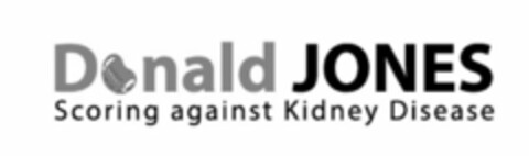 DONALD JONES SCORING AGAINST KIDNEY DISEASE Logo (USPTO, 10/13/2015)