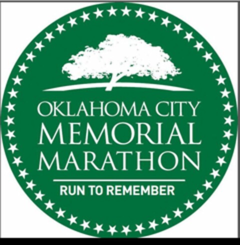 OKLAHOMA CITY MEMORIAL MARATHON RUN TO REMEMBER Logo (USPTO, 13.01.2016)