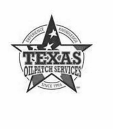 TEXAS OILPATCH SERVICES EXPERIENCE KNOWLEDGE SINCE 1996 Logo (USPTO, 15.03.2016)