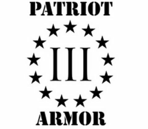 PATRIOT III ARMOR Logo (USPTO, 24.08.2016)