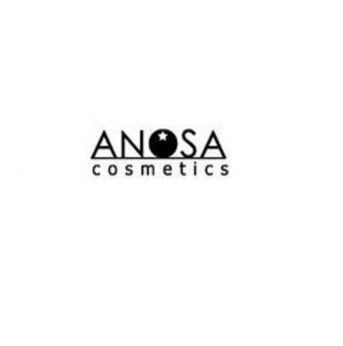 ANOSA COSMETICS Logo (USPTO, 28.04.2017)